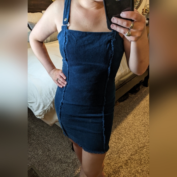 NWOT Forever 21 corduroy dress - Picture 8 of 8